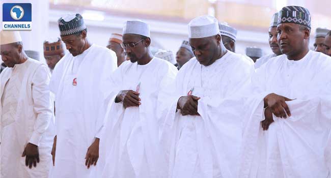 PICTURES: Dignitaries Storm President Buhari's Daughter's Wedding