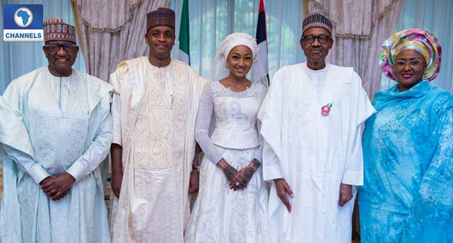 PICTURES: Dignitaries Storm President Buhari's Daughter's Wedding