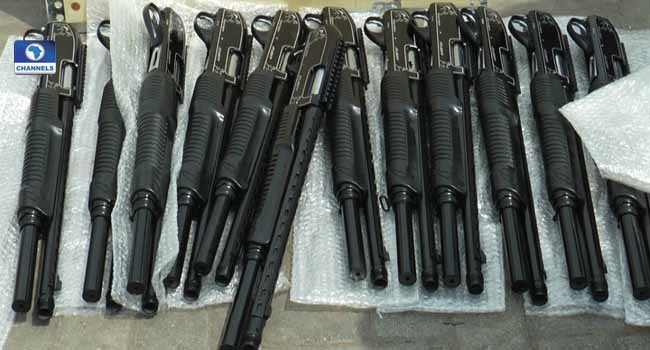 Customs Hands Over 661 Rifles To DSS