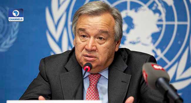 UN Secretary-General-antonio-guterres-trump-Syria