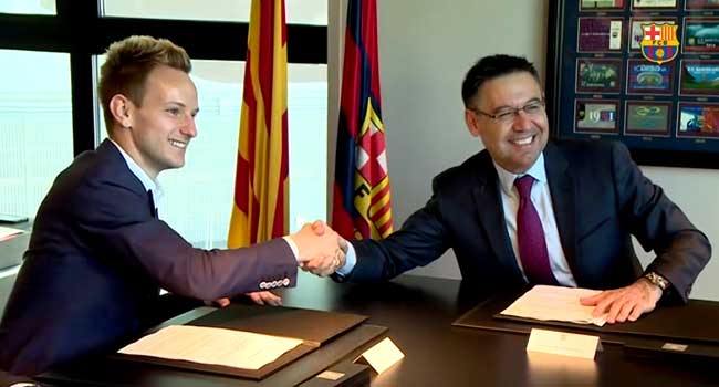 Rakitic Extends Barcelona Contract Till 2021