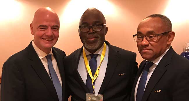 CAF Appoints Pinnick As President of AFCON, Media Committee