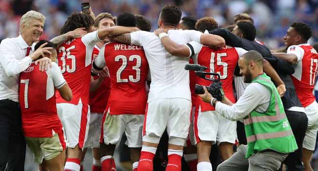 Arsenal Beat Chelsea To Win Community Shield