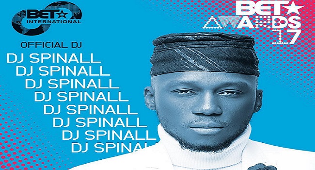 ‘DJ Spinall’ Official DJ For BET International Awards 2017