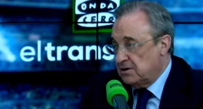 Real Madrid Not Contemplating Ronaldo’s Departure – Florentino Perez