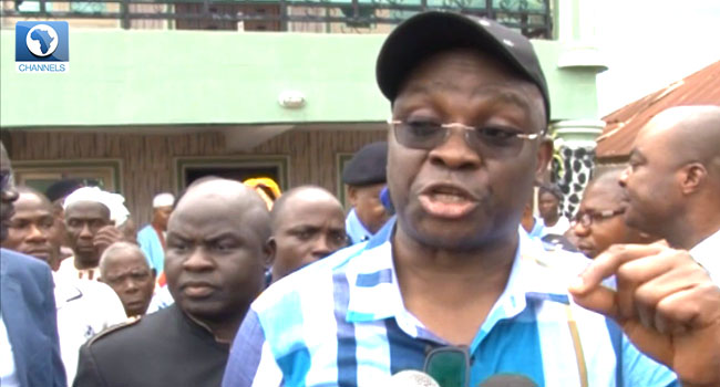 Fayose Underscores Benefits Of Quality Education