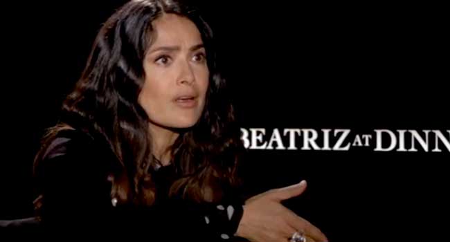 Salma Hayek Displays Empathy In New Movie “Beatriz at Dinner”