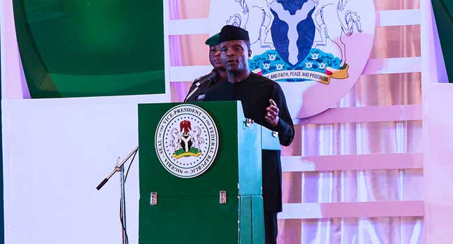 PHOTOS: Osinbajo Launches VAIDS In Abuja