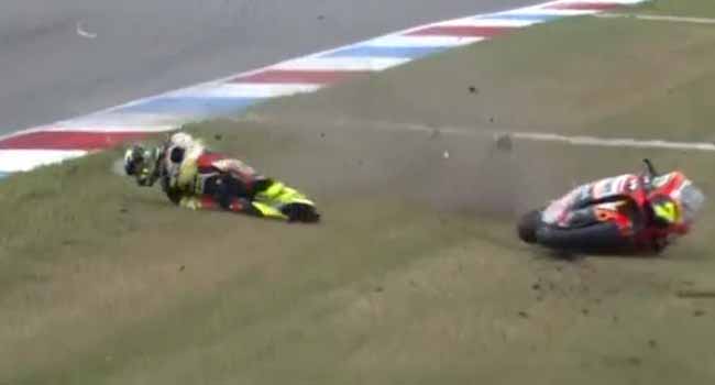 Lorenzo Baldassarri Suffers Horror Crash At Assen MotoGP