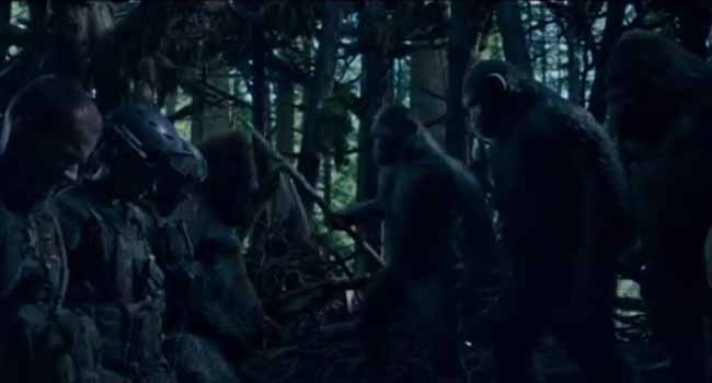 “Planet Of The Apes” Cast On “Dark”