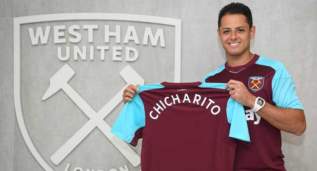 Chicharito Joins West Ham From Bayer Leverkusen