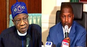 Malami, Lai Mohammed Differ On Senate-Executive Rift