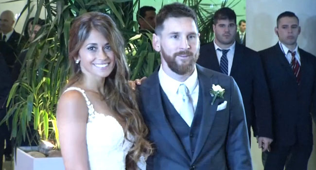 [Photos] Argentine Soccer Stars Flock Messi’s Wedding