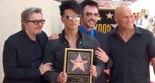 Illusionist Criss Angel Given Star In Hollywood Walk Of Fame