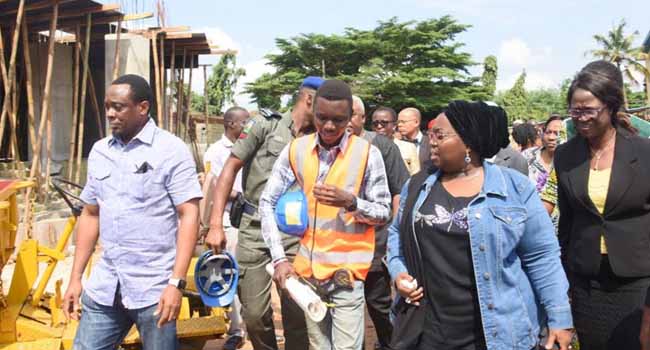 PHOTOS: Lagos Govt Inspects Construction Of New Model Colleges
