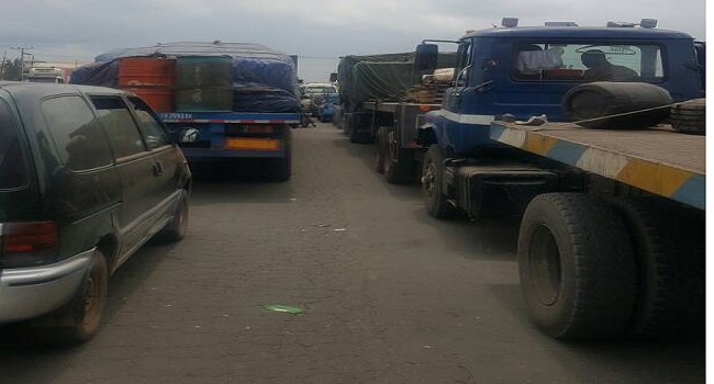 Accident Causes Heavy Traffic On Lagos-Ibadan Expressway