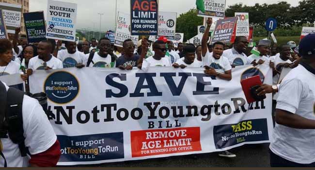 #NotTooYoungToRun: Youths Celebrate As Senate Passes Age Reduction Bill