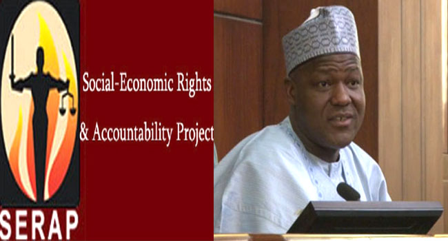 SERAP Sues Dogara Over Repressive Bill