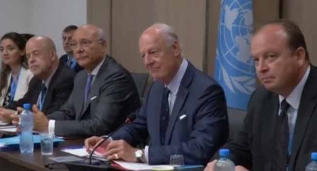 Syrian Government Delegation Arrives In Geneva For Peace Talks