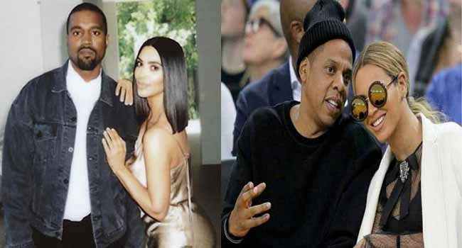 Kim Asks Kanye To Reconcile With Jay-Z, Beyonce