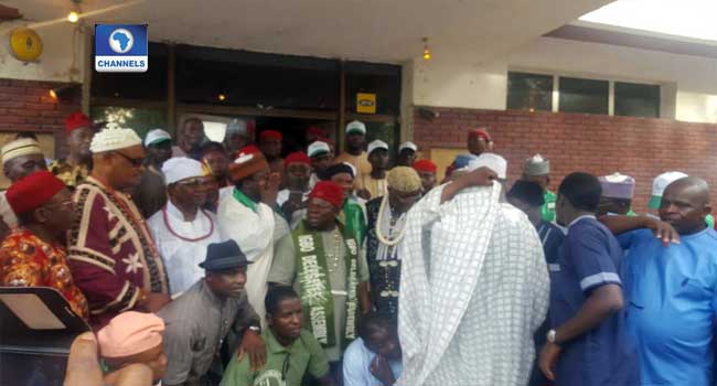 PHOTOS: Northern Youths, Igbos Hold Peace Meeting In Kano
