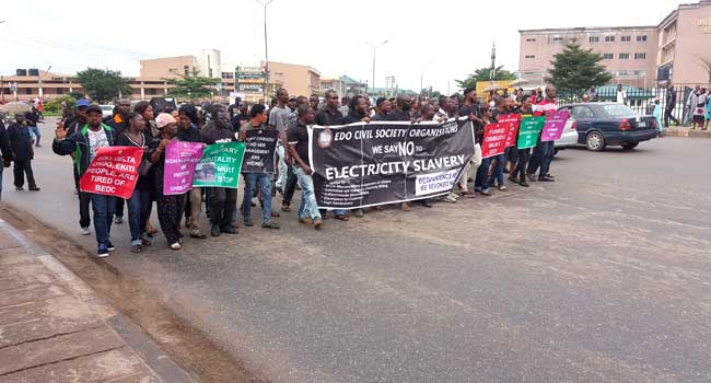 Activists Protest, Accuse BEDC Of Extortion