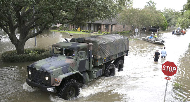 Texas Flood Toll Mounts As Harvey Hits Louisiana