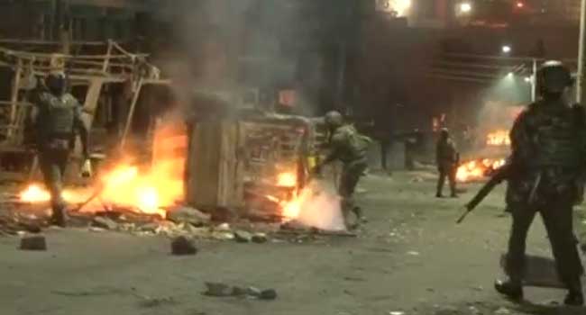 Violence Breaks Out In Kenya After Kenyatta Victory