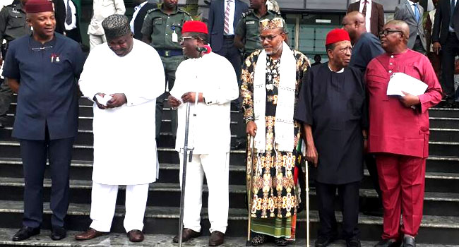 South-East Governors Hold Peace Talks With Nnamdi Kanu