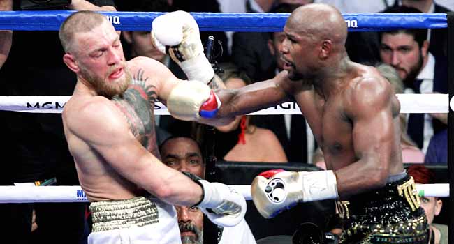 PHOTOS: I’m Finished, Says Mayweather After McGregor Rout