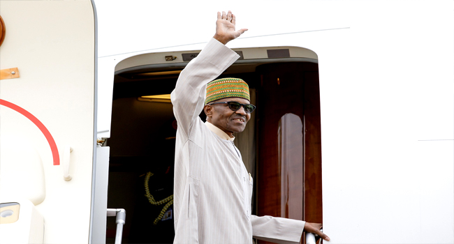 Buhari Leaves Abuja For UN General Assembly