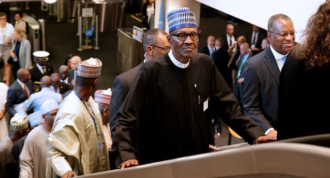 President Buhari At UN General Assembly