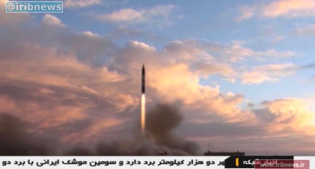 Iran Defies US Warnings, Tests New Missile