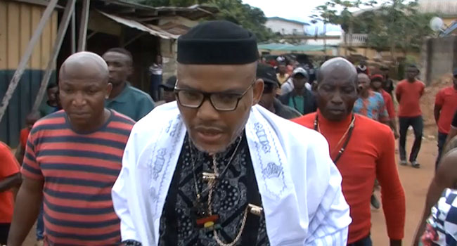 BREAKING: Court Revokes Nnamdi Kanu’s Bail, Orders His Re-Arrest