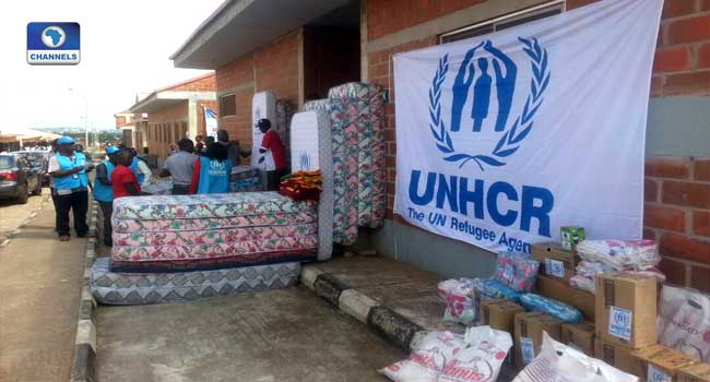 UNHCR, NSCDC Donate Relief Materials To Benue Flood Victims