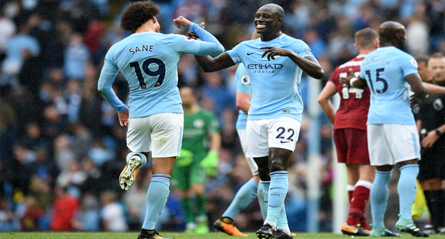 Man City Defender Mendy Returns To Training