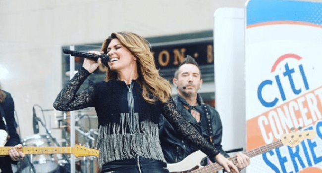 Shania Twain Returns To Music With Optimism