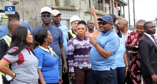 Wike Leads Guild Of Editors On Project Inspection Tour