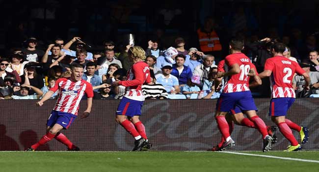 Gameiro Fires Goal-Shy Atletico Into Third