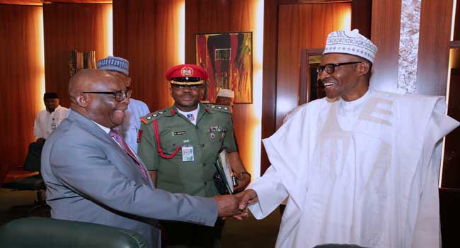 Buhari Meets Supreme Court Judges, Calls For Decongestion Of Prisons
