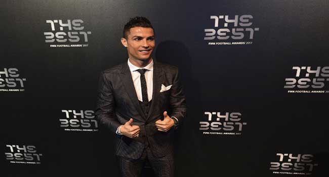 Cristiano Ronaldo Wins FIFA World Player Of The Year