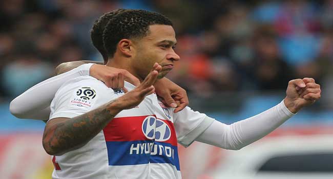 Memphis Depay Hits Hat-Trick in Lyon Romp