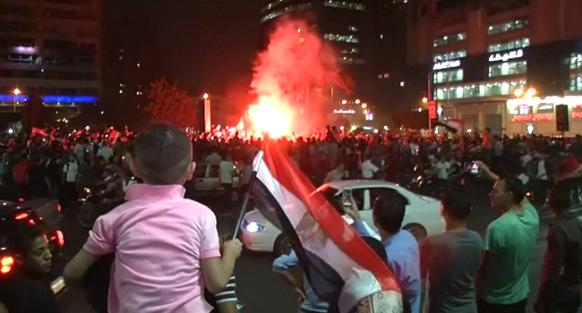 Egyptian Fans Celebrate First World Cup Qualification In 28 Years