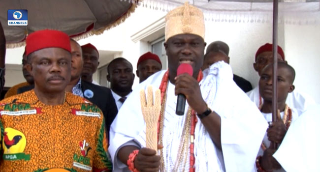 Ooni Of Ife Commends Obiano, Calls Him Selfless