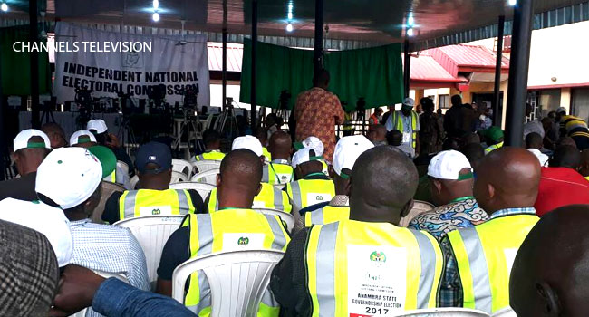PHOTOS: Collation Of Results For #AnambraDecides