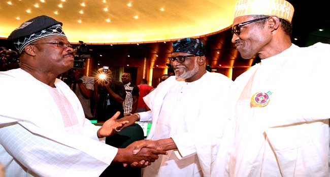 PHOTOS: Buhari’s Meeting With Nigerian Governors’ Forum