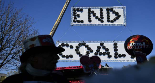 Climate Activists Protest, Ask Governments To Shut Coal Power Plants