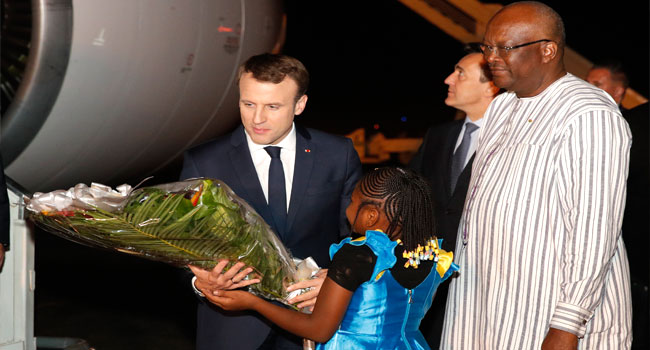 Emmanuel Macron’s First Visit To Africa In Photos