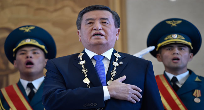 Kyrgyzstan Inaugurates New President Sooronbai Jeenbekov