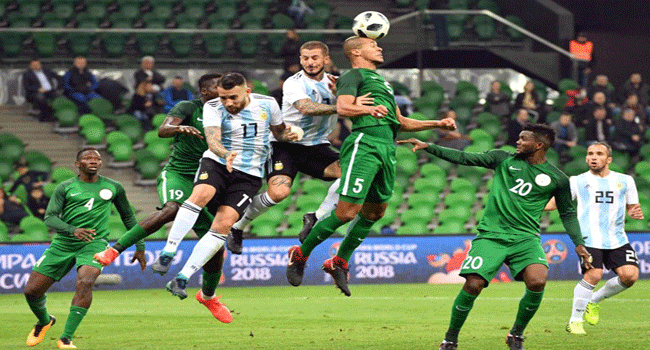 Nigeria’s Stunning Victory Over Argentina In Pictures